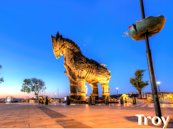 Gallipoli & Troy in Comfort